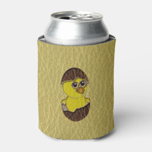 Leather-Look Easter Chicken Can Cooler
