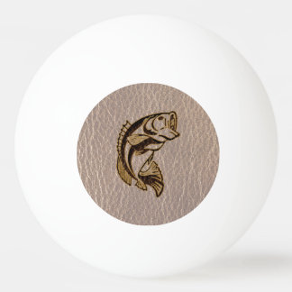 Leather-Look Fish Soft Ping Pong Ball