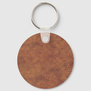Leather Look for Men or Women Key Ring