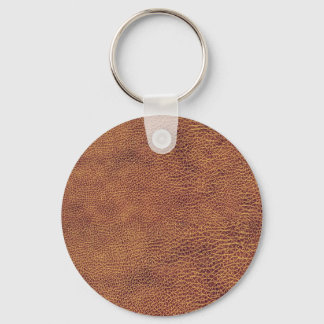 Leather Look for Men or Women Key Ring