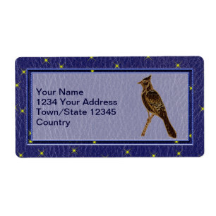 Leather-Look Native American Zodiac Woodpecker