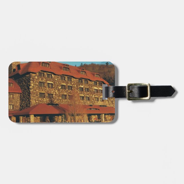 Leather Luggage Tag (Front Horizontal)