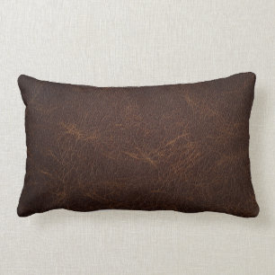 leather lumbar cushion