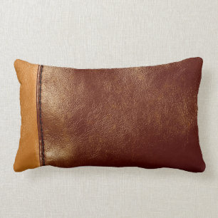 Leather Lumbar Cushion