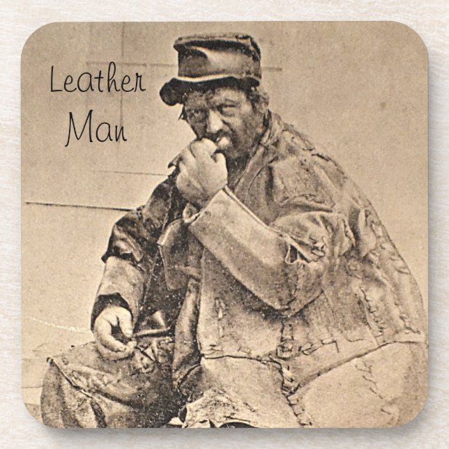 Leather Man Coasters (Front)
