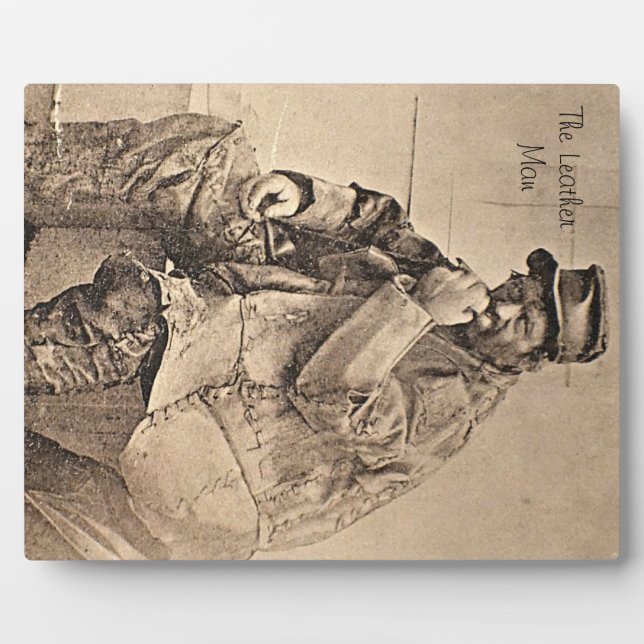 Leather Man Plaque (Front)