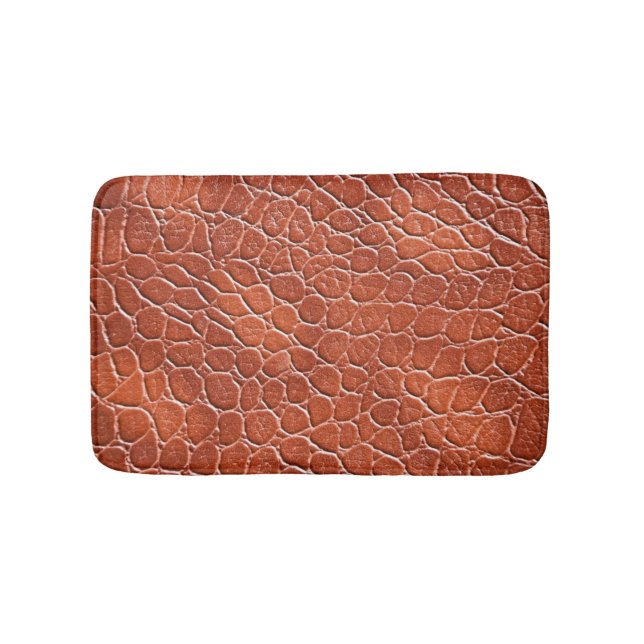 Leather Pattern Bath Mat (Front)