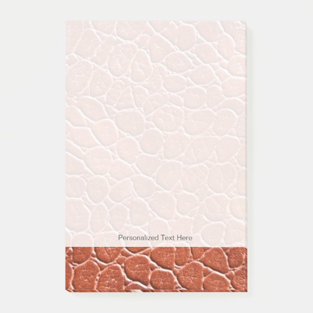 Leather Pattern Post-it Notes (Front)