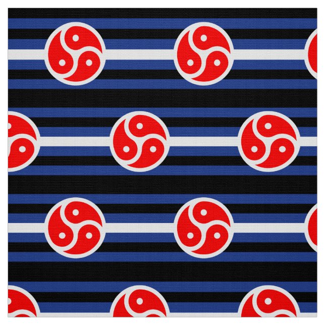 Leather Practice Pride Flag Fabric (Swatch)
