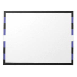 Leather Pride Flag and Heart Notepad