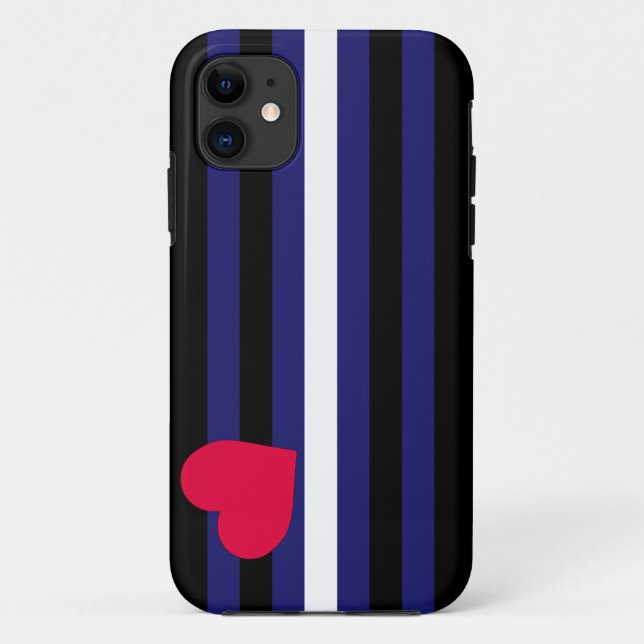 Leather Pride Flag iPhone 5 Case (Back)