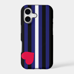 Leather Pride Flag iPhone 5 Case