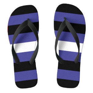 Leather Pride Flag Thongs