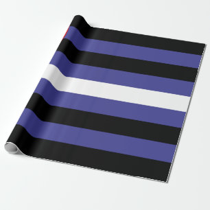Leather Pride Flag Wrapping Paper