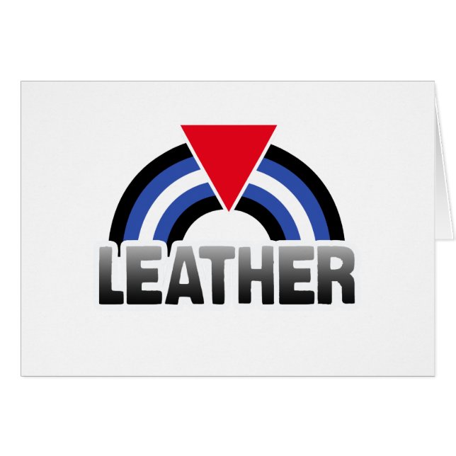 Leather Queer Pride (Front Horizontal)