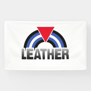 Leather Queer Pride Banner