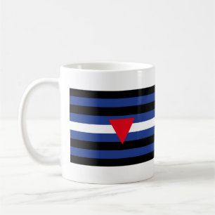 Leather Queer Pride Flag Coffee Mug