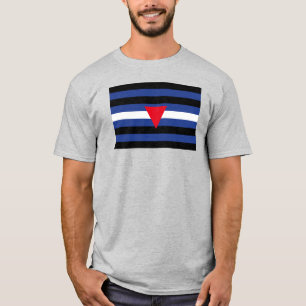 Leather Queer Pride Flag T-Shirt