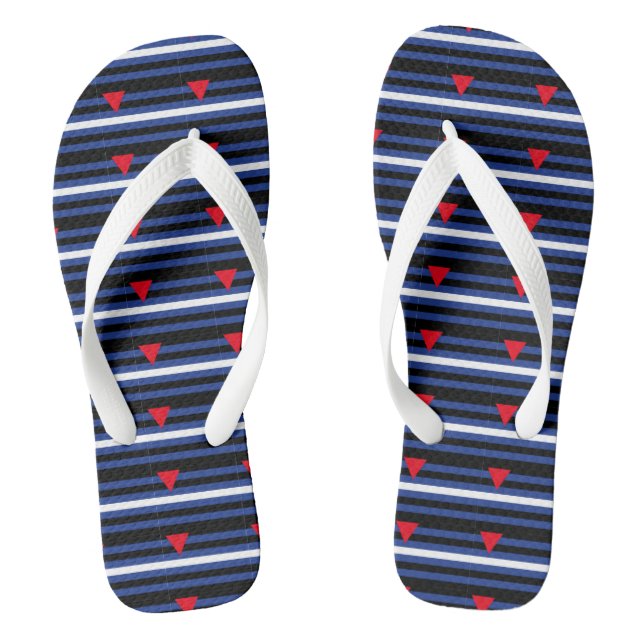 Leather Queer Pride Thongs (Footbed)