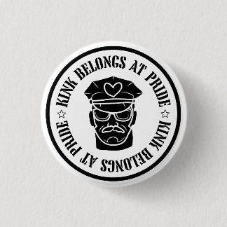Leather Roots 3 Cm Round Badge