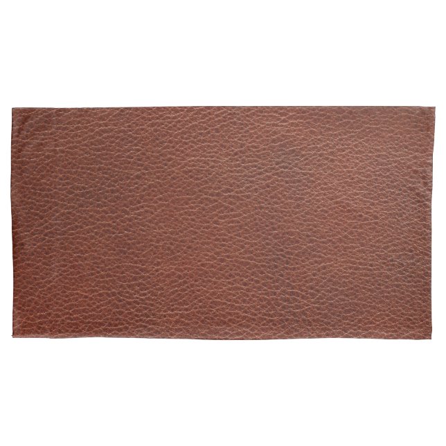 Leather Single King Size Pillowcase (Front)