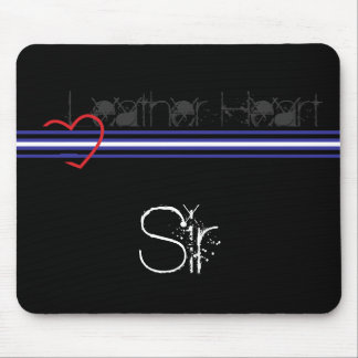 Leather Sir Mouse Pad