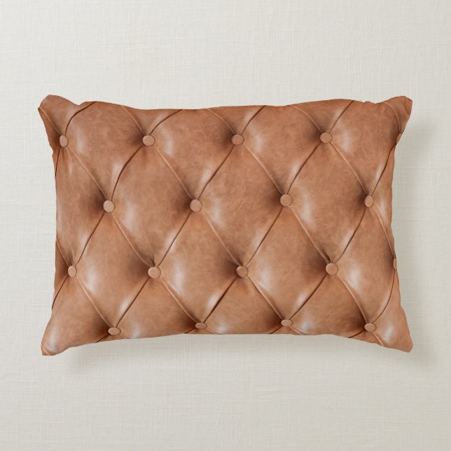 leather sofa background decorative cushion (Front)