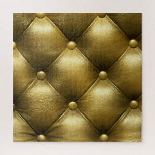Leather Sofa Elegance: Luxurious Upholstery. Jigsaw Puzzle