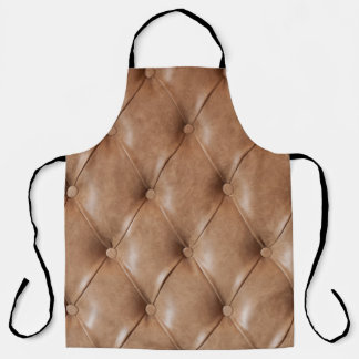 Leather Sofa: Textured Background Apron