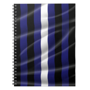LEATHER STRIPES FLYING -.png Notebook