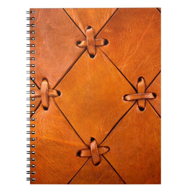 Leather texture. notebook (Front)