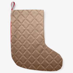 Leather textureleather, pattern, abstract, animal, small christmas stocking