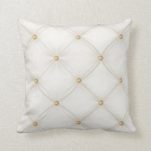 Leather Upholstery Throw Pillow