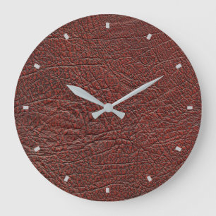 Leather Wall Clock