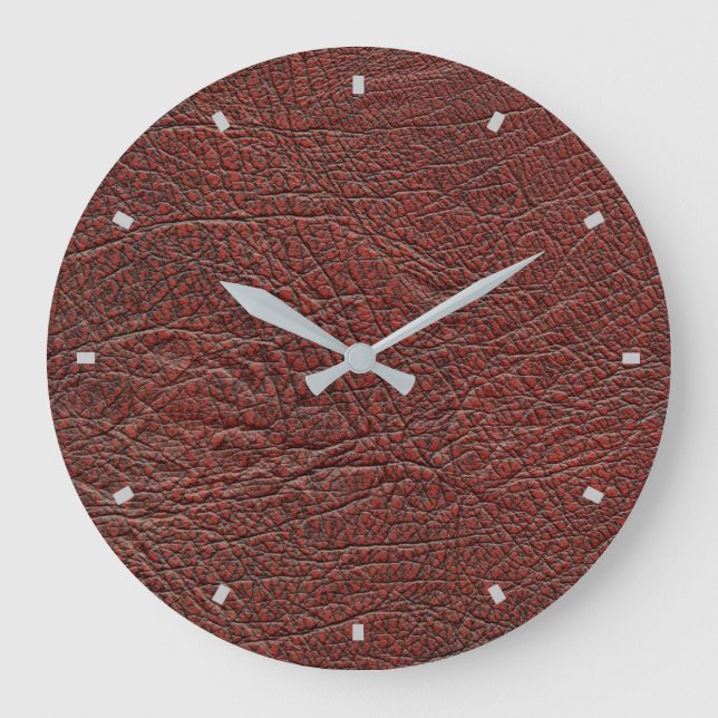 Leather Wall Clock (Front)