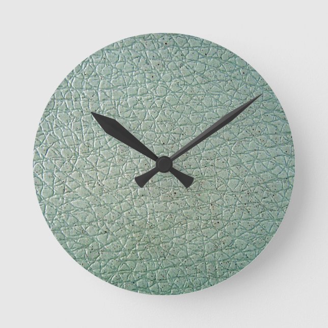 LeatherFaced 6 Round Clock (Front)
