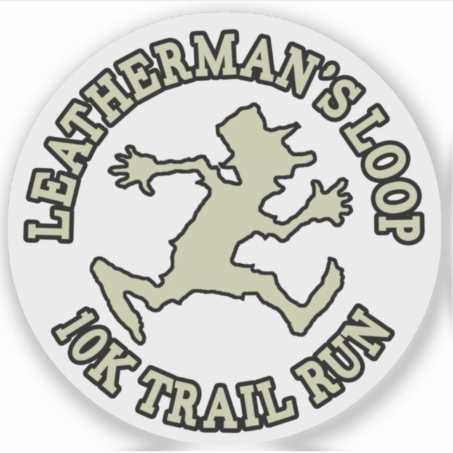 Leatherman's Loop Running Man Sticker (Front)