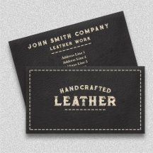 Leatherworker Craftsman Black