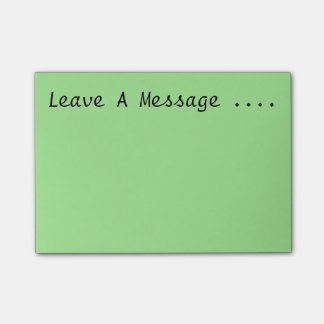 Leave A Message Post-it Notes