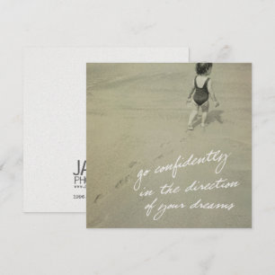 LEAVE A PATH 5.25 x 5.25 card