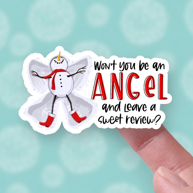 Leave a Review Cute Winter Snowman Angel Business (Creator Uploaded)