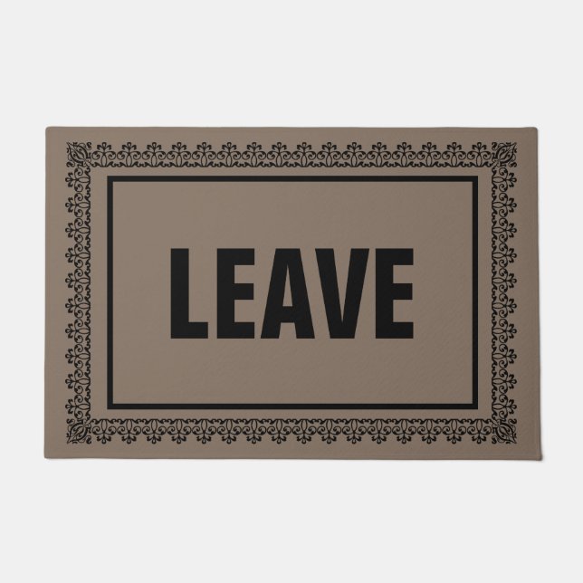 Leave Door Mat (Front)