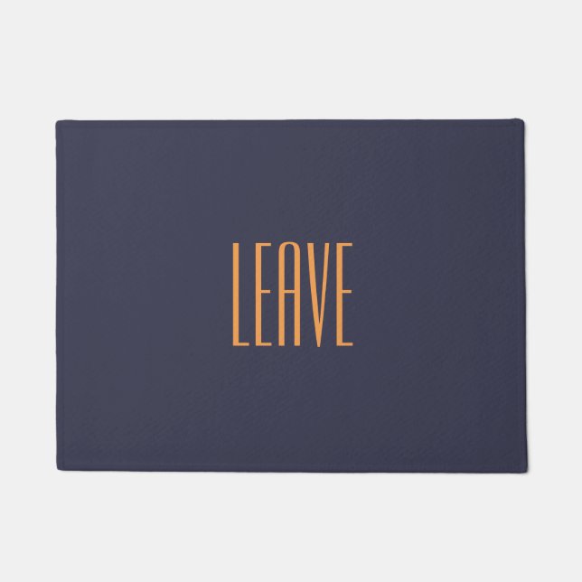 Leave Doormat (Front)