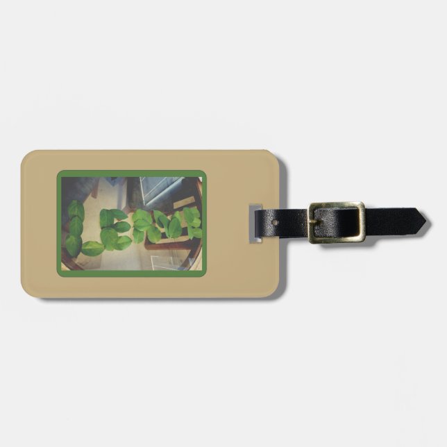 Leave Everyday Behind Luggage Tag (Front Horizontal)