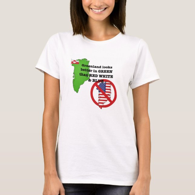 Leave Greenland Alone Tee   (Front)