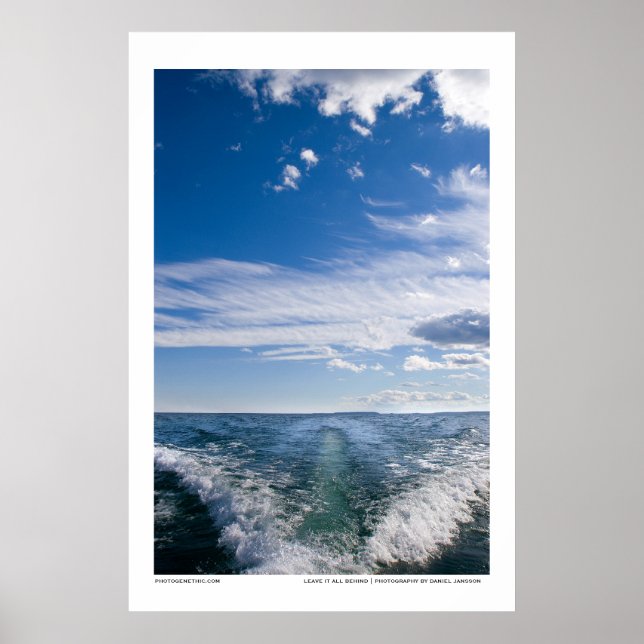 Leave it all behind poster (Front)