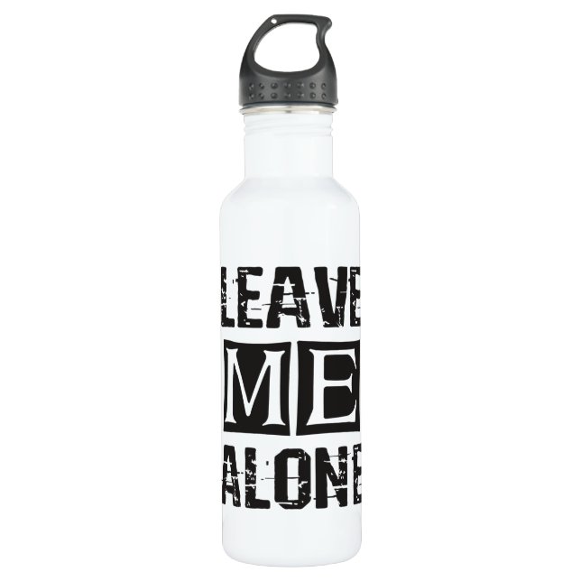 Leave Me Alone 710 Ml Water Bottle (Front)