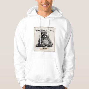 Leave Me Alone Hoodie – Funny Introvert Raccoon