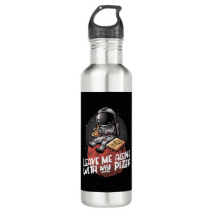 Leave Me Alone With My Pizza 710 Ml Water Bottle