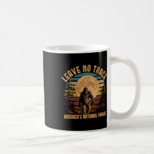 Leave No Trace America National Parks Shirt Campin Coffee Mug